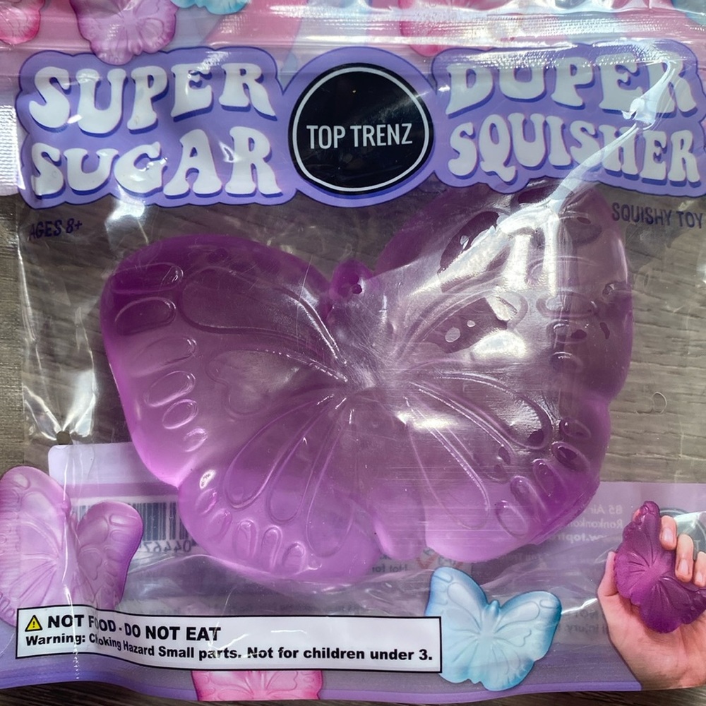 Super Duper Sugar Squishy Beautiful Butterfly 🦋 - Picture 2 of 5